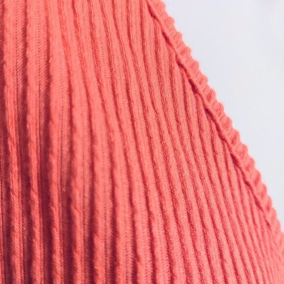 NWT CAUTION TO THE WIND Bright Wrap Ribbed Romper Size S @Z - Picture 6 of 10